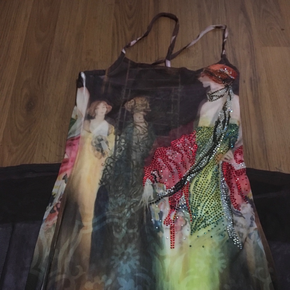 B3 Gorgeous Artistic Maxi Dress